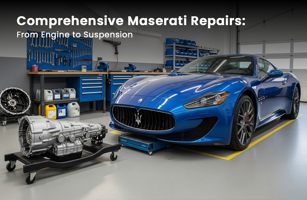 Comprehensive Maserati Repairs: From Engine to Suspension