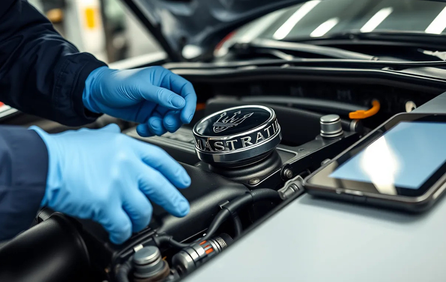 Maserati Car Coolant System Repair in Dubai