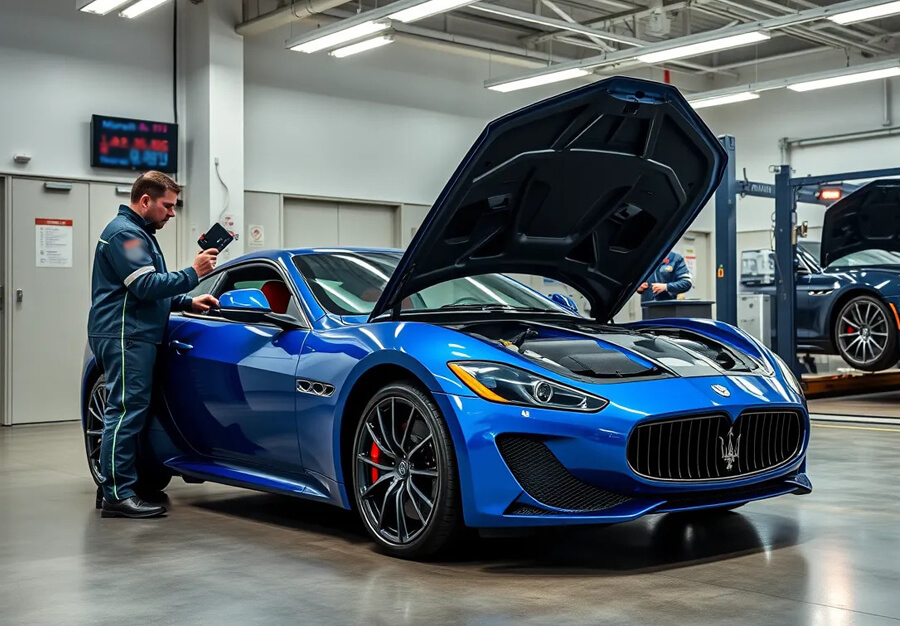 Maserati Pre-Purchase Inspection Services in Dubai